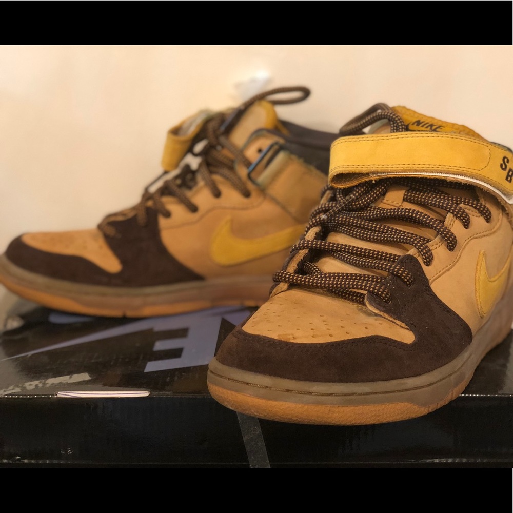 Nike Dunk Mid Pro SB Wheat Bronze